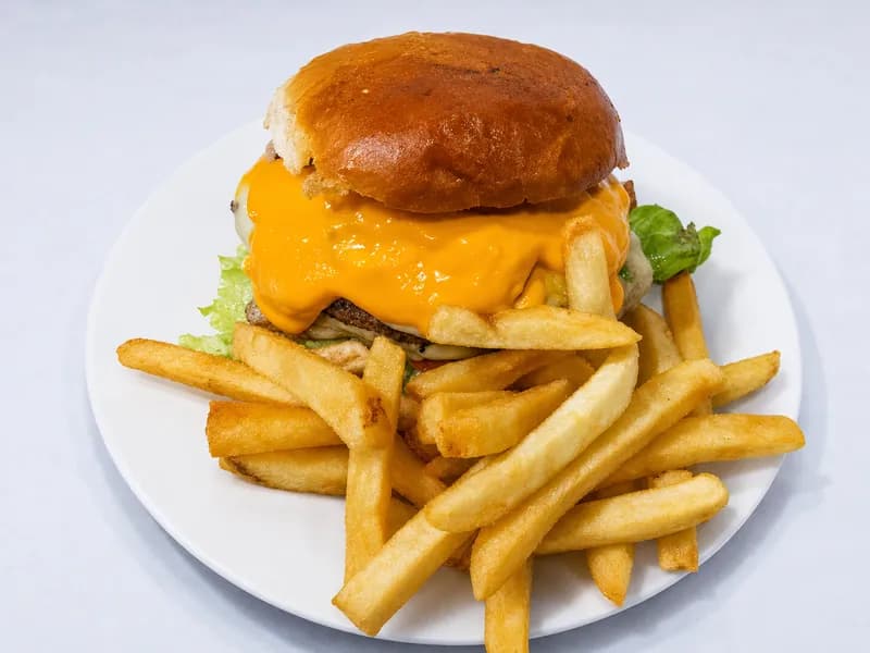 Mega burger gigante doble